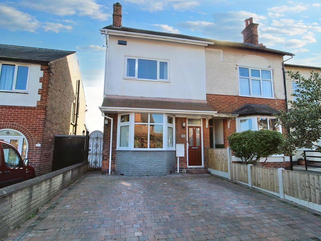 3 bed semi-detached house for sale in Hazel Grove, Mapperley, Nottingham NG3, £310,000