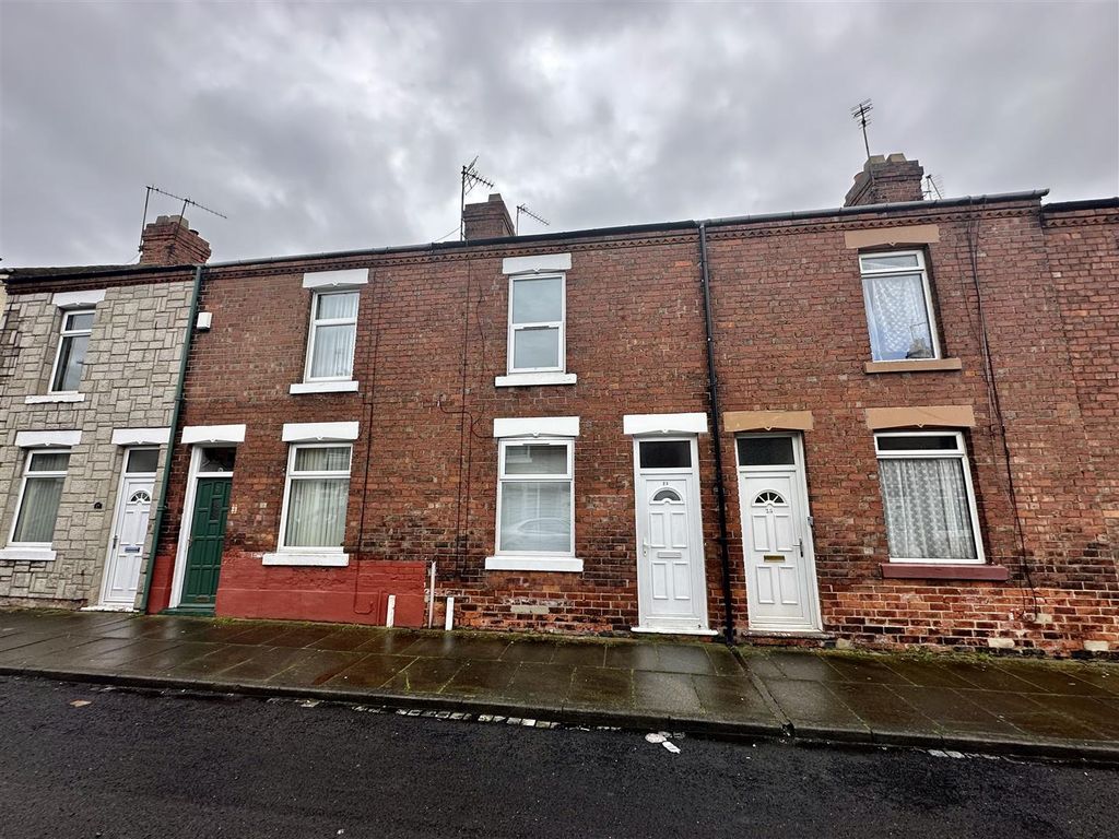 2 bed terraced house for sale in Chandos Street, Darlington DL3, £60,000
