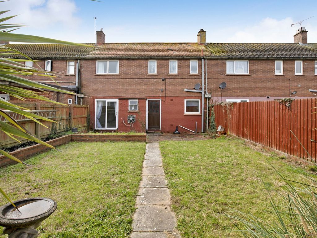 3 bed terraced house for sale in Longfield, Starcross EX6, £220,000
