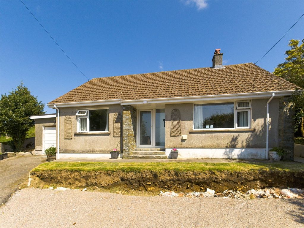 2 bed bungalow for sale in Row, St. Breward, Bodmin PL30, £325,000