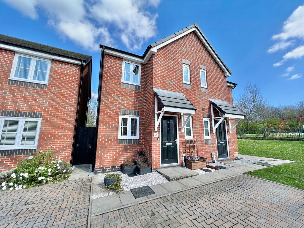2 bed semi-detached house for sale in Miners Way, St Georges, Telford TF2, £190,000