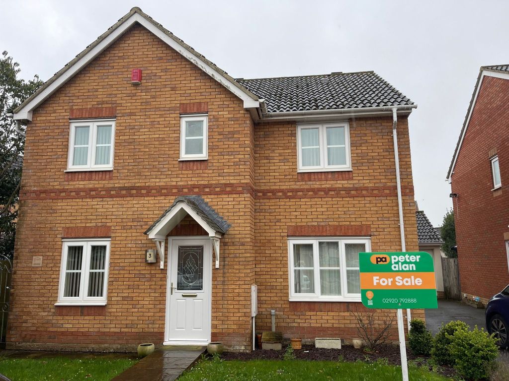 4 bed detached house for sale in Brown Court, St. Mellons, Cardiff CF3, £330,000