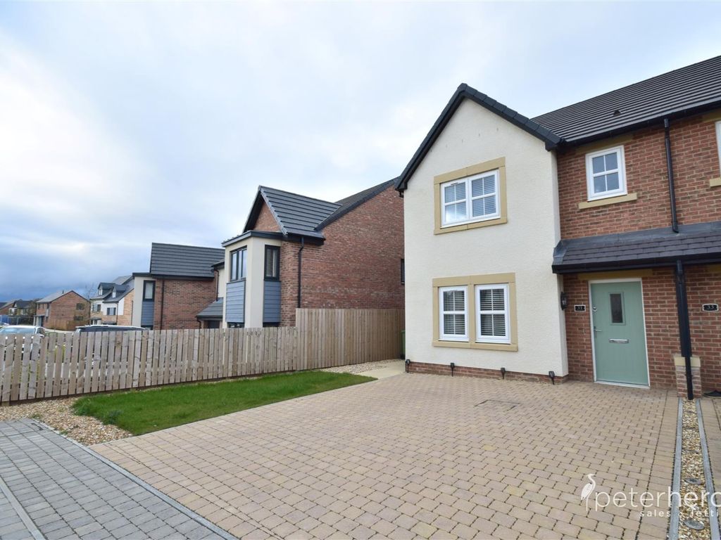 3 bed semi-detached house for sale in Greenchapel Way, Potters Hill, Sunderland SR3, £199,950