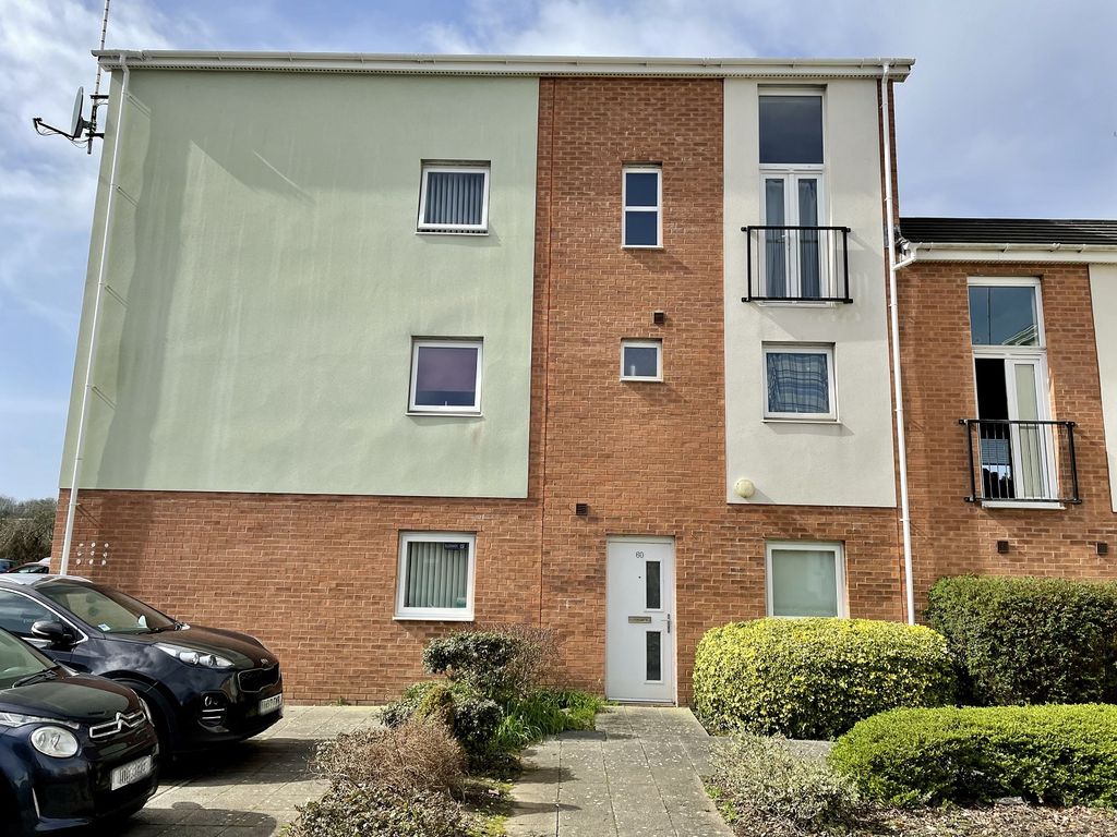 1 bed flat for sale in 60 Mill Meadow, North Cornelly, Bridgend County. CF33, £57,500