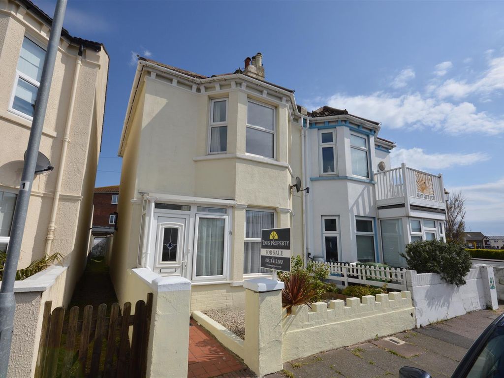 2 bed semi-detached house for sale in Beach Road, Eastbourne BN22, £250,000