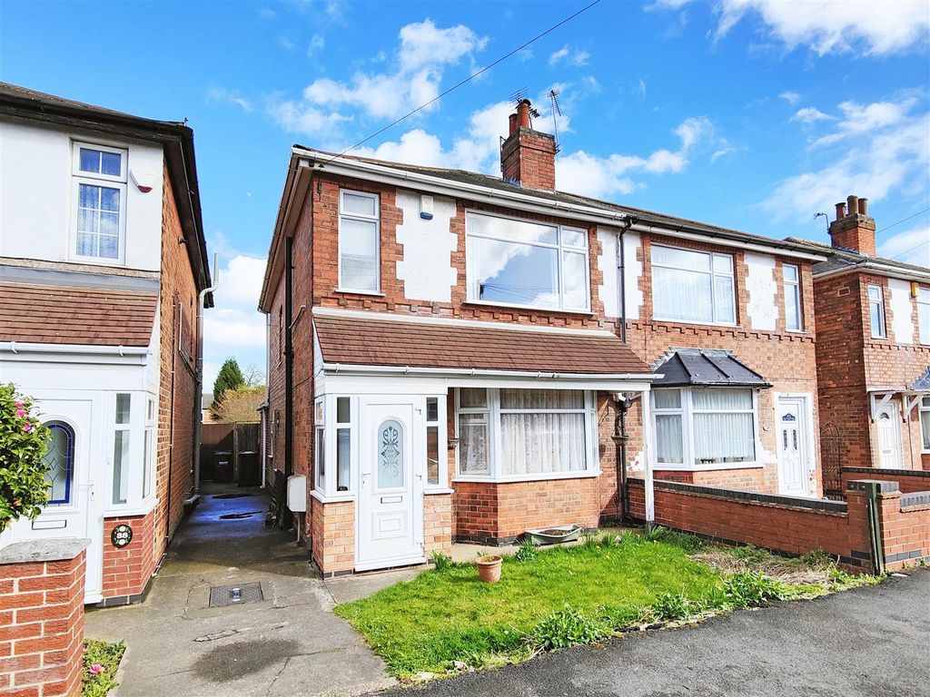 3 bed semi-detached house for sale in Cornhill Road, Carlton, Nottingham NG4, £180,000