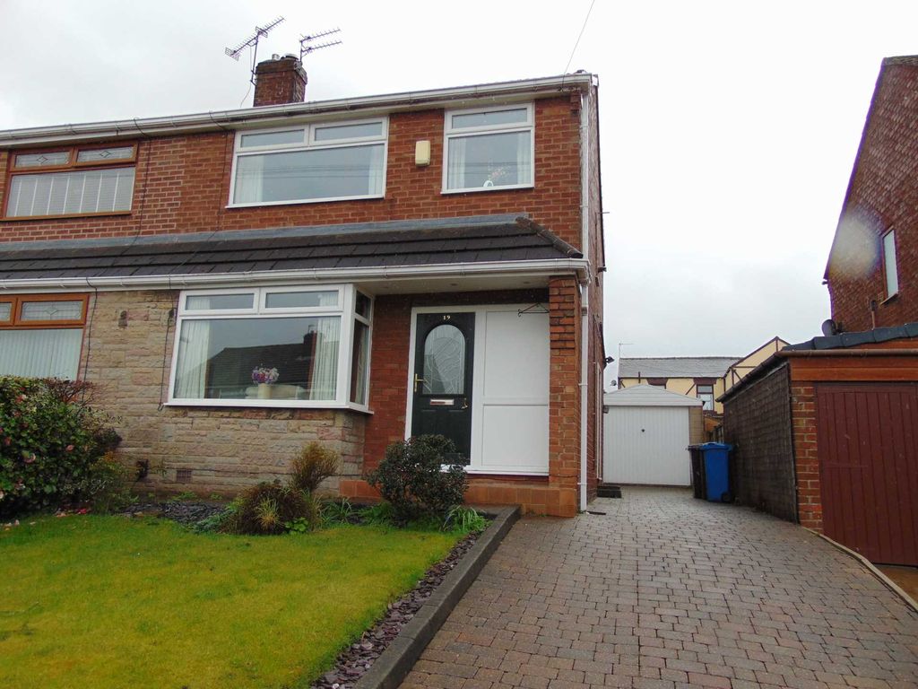 3 bed semi-detached house for sale in Higher Turf Park, Royton OL2, £239,950