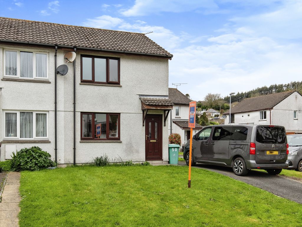 2 bed end terrace house for sale in Aberdeen Close, St. Blazey, Par, Cornwall PL24, £180,000