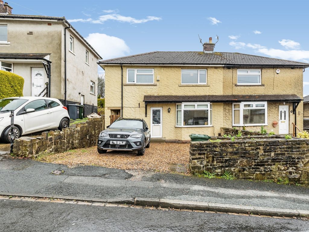 4 bed semi-detached house for sale in Heaton Avenue, Sandbeds, Keighley BD20, £220,000