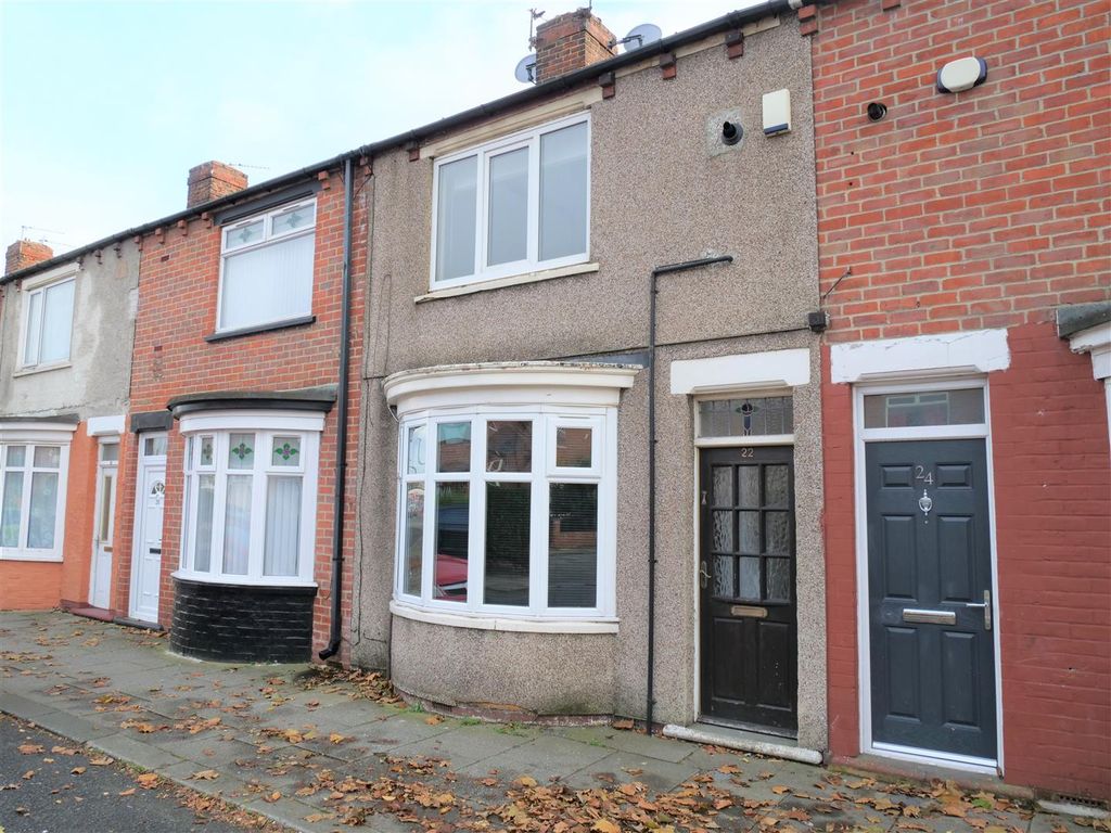 3 bed terraced house for sale in South Terrace, South Bank, Middlesbrough TS6, £51,000
