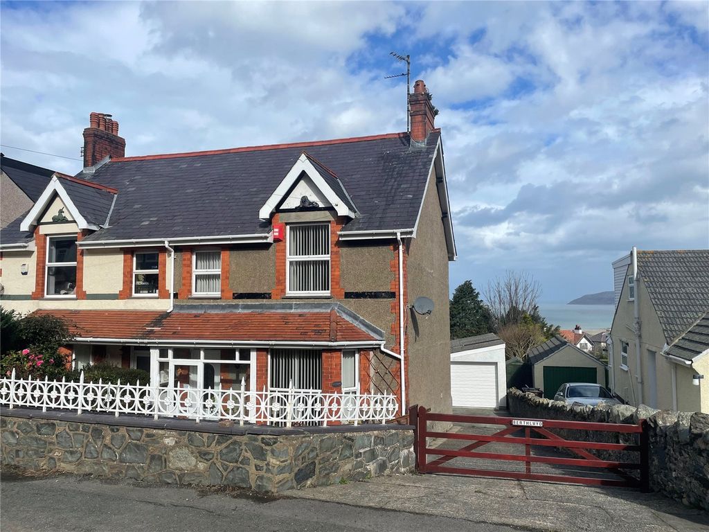 4 bed semi-detached house for sale in Conwy Old Road, Dwygyfylchi, Penmaenmawr, Conwy Old Road LL34, £290,000