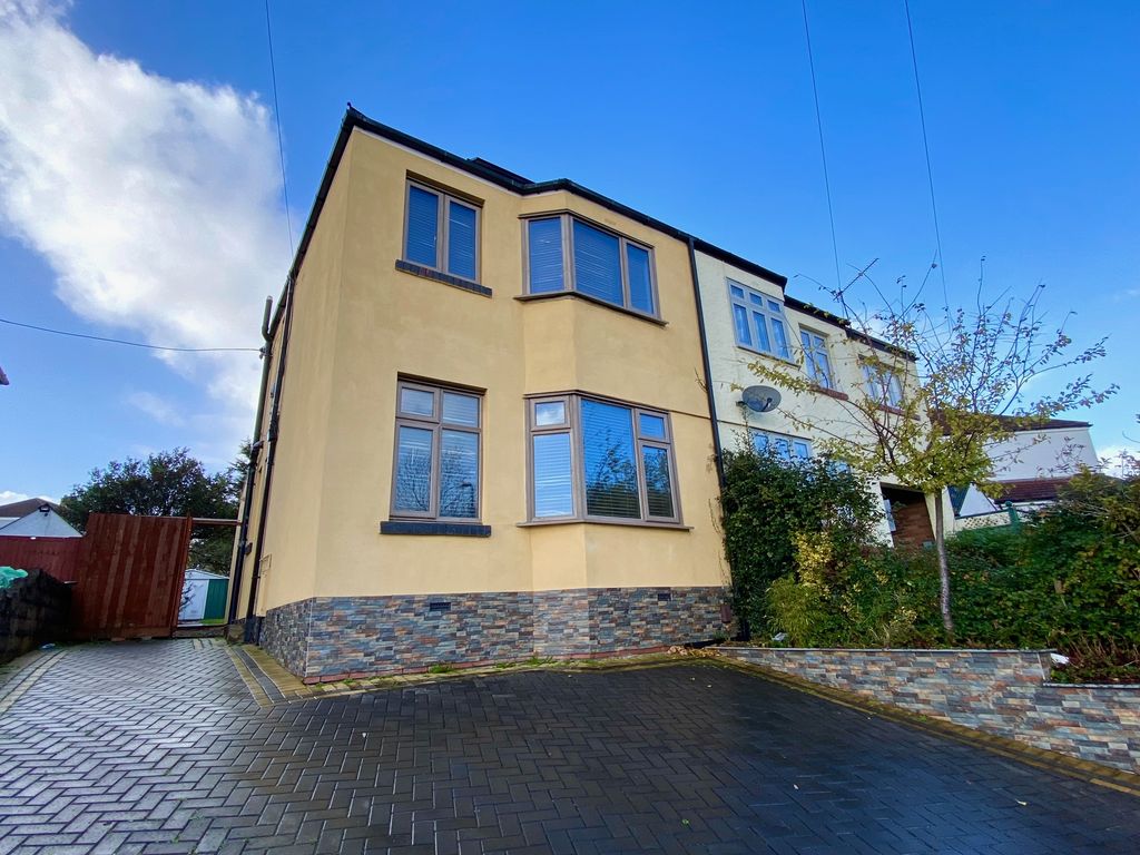 3 bed semi-detached house for sale in Brachdy Lane, Rumney, Cardiff CF3, £255,000