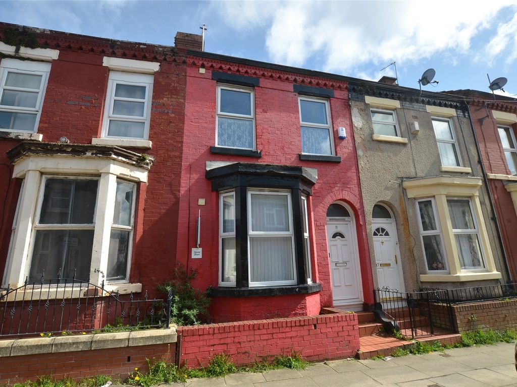 4 bed terraced house for sale in Bradfield Street, Liverpool, Merseyside L7, £200,000