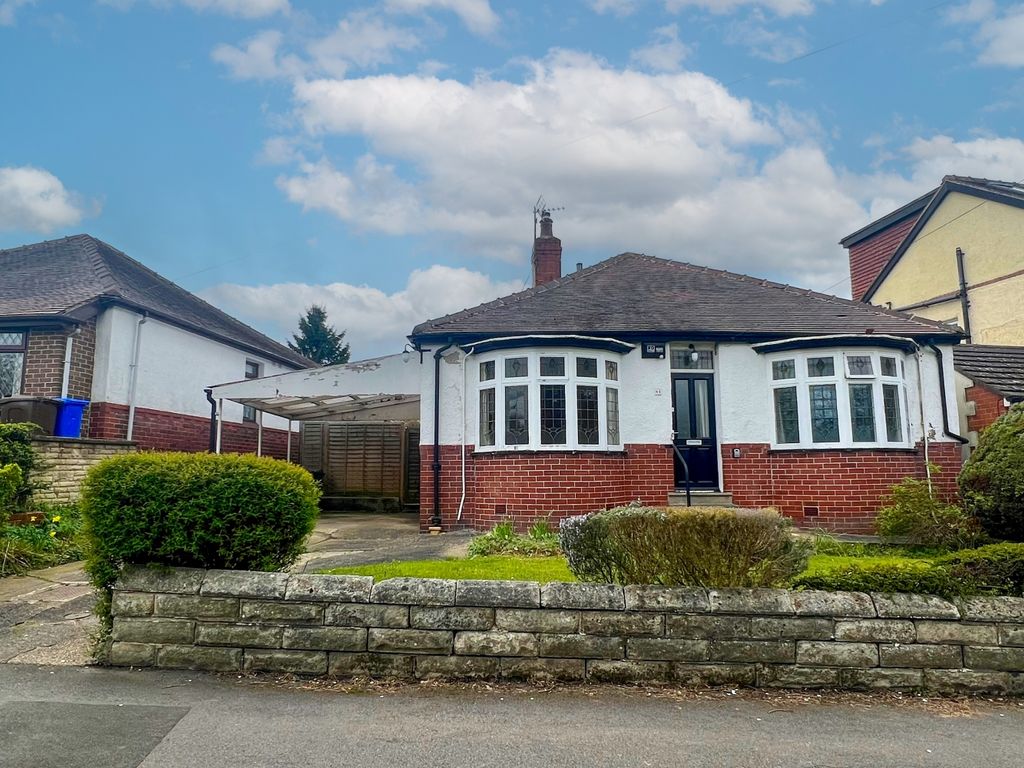 3 bed detached bungalow for sale in Hutcliffe Wood Road, Beauchief S8, £314,950