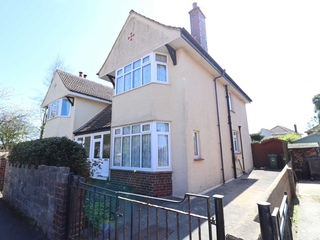 3 bed semi-detached house for sale in New Church Road, Uphill BS23, £300,000