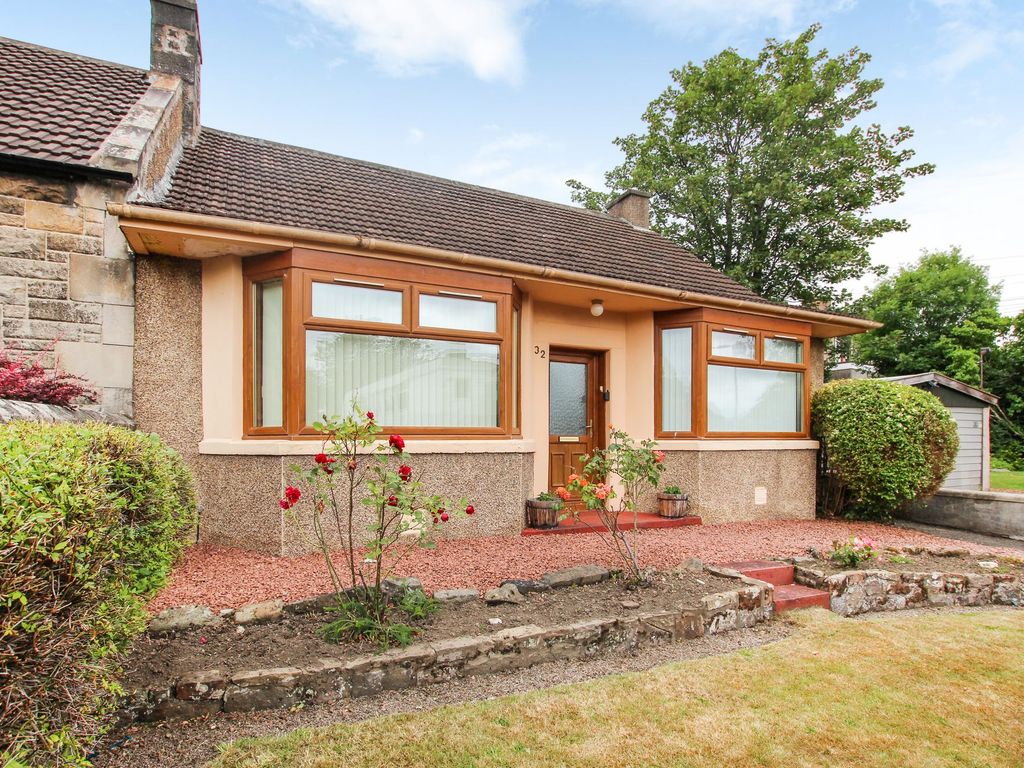 3 bed terraced bungalow for sale in West Burnside, Broxburn EH52, £195,000