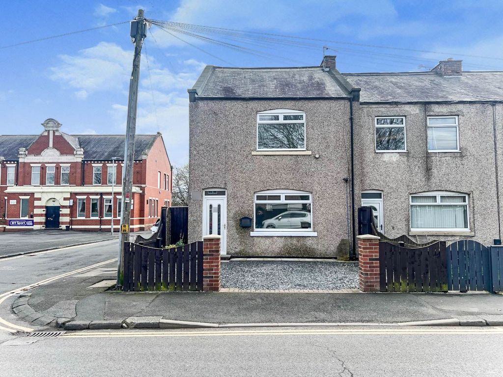 2 bed terraced house for sale in Bristol Street, New Hartley, Whitley Bay NE25, £145,000