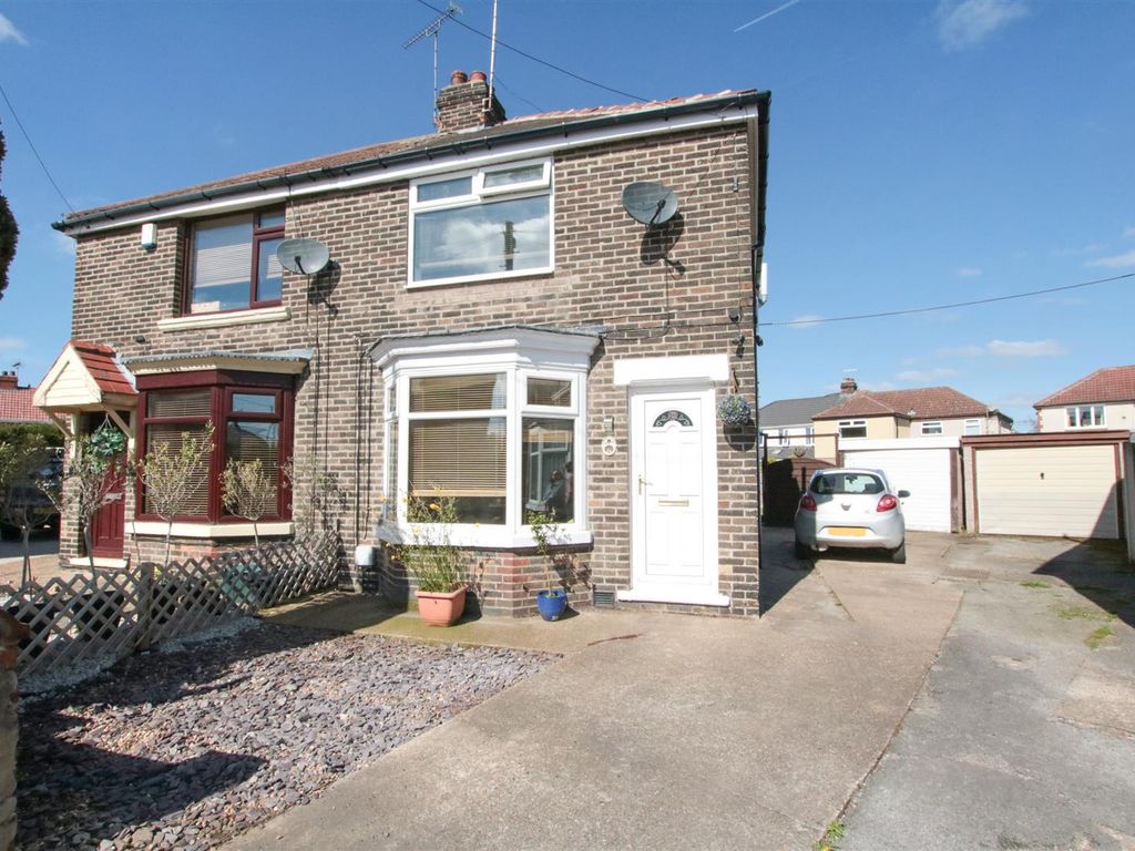 2 bed semi-detached house for sale in Byron Avenue, Sprotbrough, Doncaster DN5, £160,000