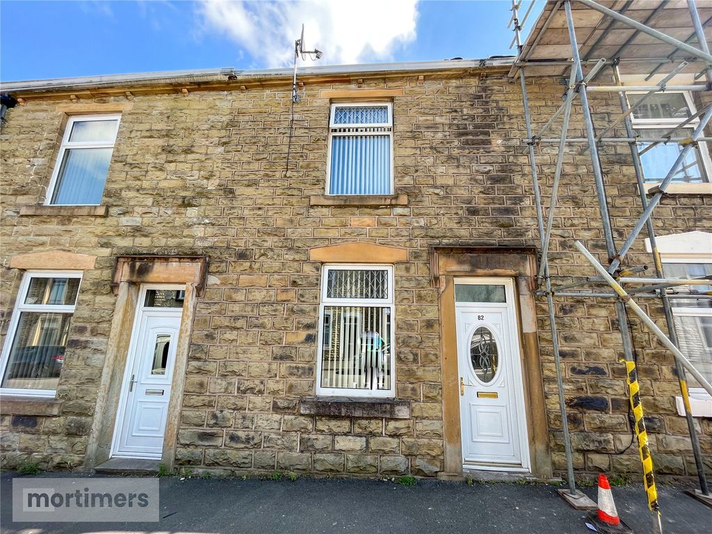 2 bed terraced house for sale in Lower Barnes Street, Clayton Le Moors, Accrington, Lancashire BB5, £78,000