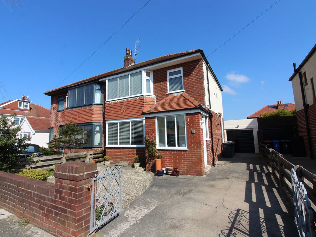 3 bed semi-detached house for sale in Osborne Avenue, Cleveleys FY5, £230,000