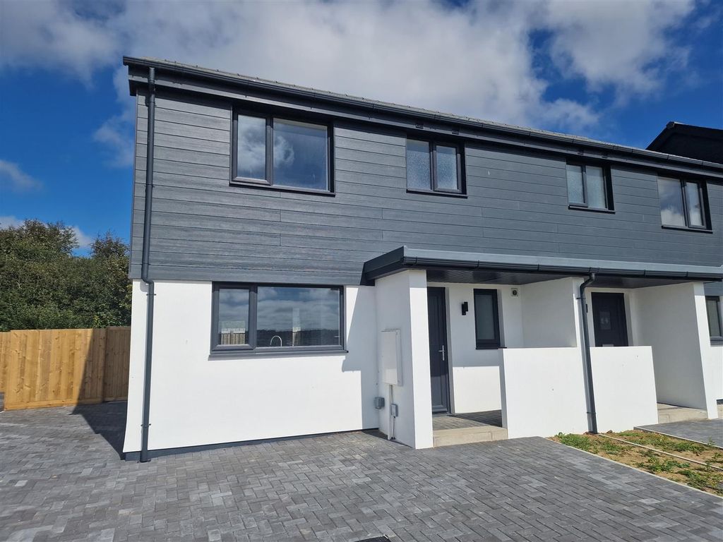 3 bed semi-detached house for sale in Trevemper, Newquay TR8, £340,000