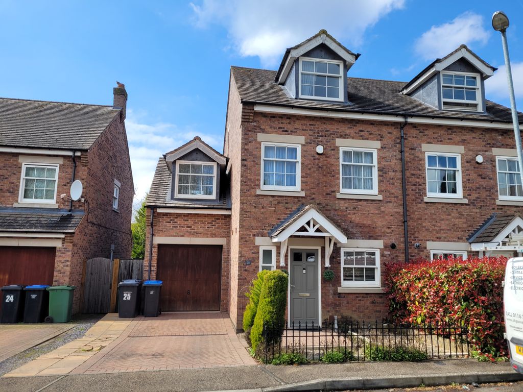 4 bed semi-detached house for sale in Orchard Close, Scraptoft, Leicester LE7, £315,000