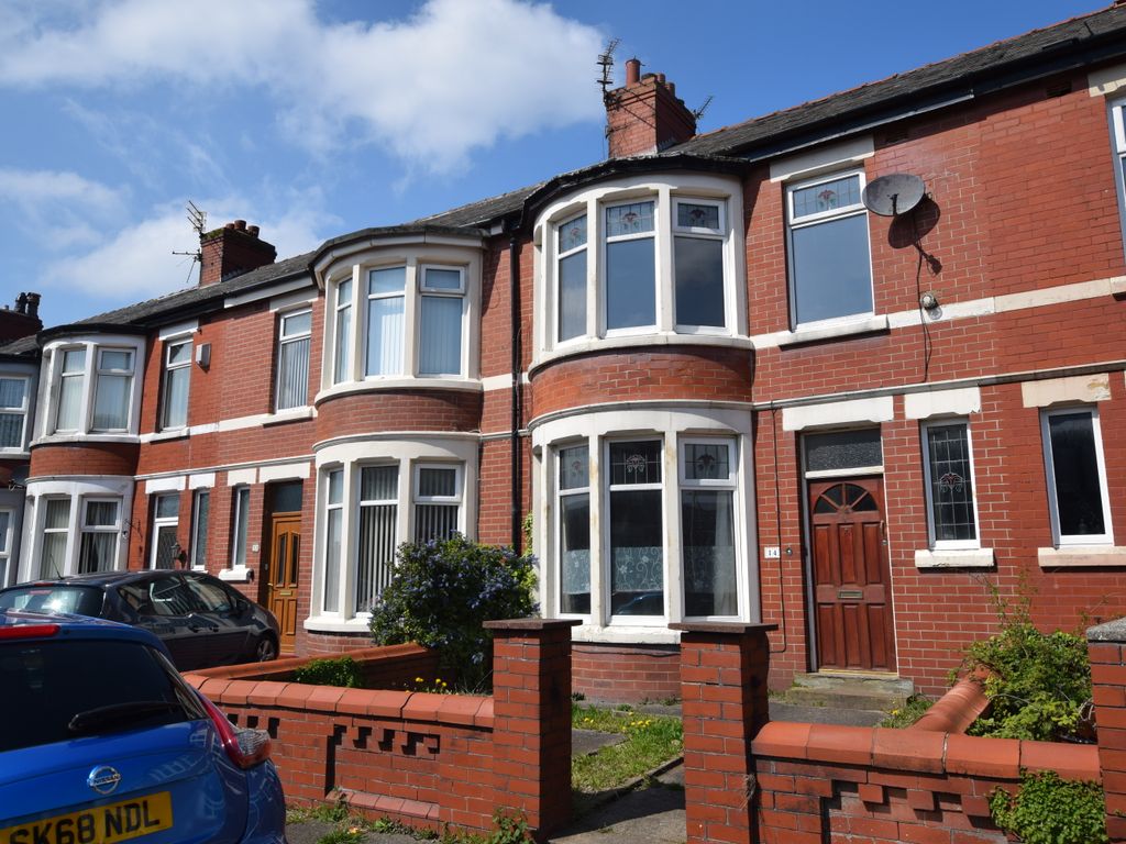 3 bed terraced house for sale in Woburn Road, Blackpool FY1, £99,950
