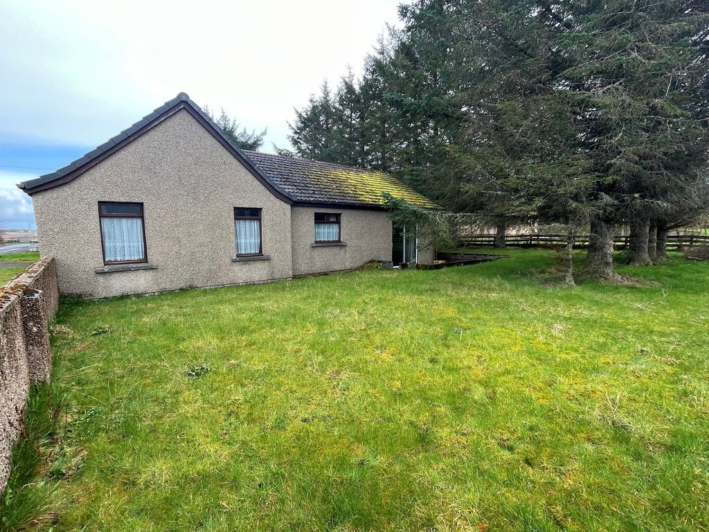 3 bed detached bungalow for sale in Church Street, Halkirk KW12, £122,000