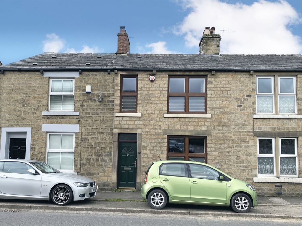 3 bed terraced house for sale in Charlestown Road, Glossop SK13, £240,000