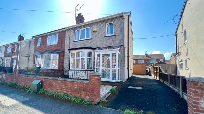 3 bed semi-detached house for sale in Abbey Road, Scunthorpe DN17, £117,500