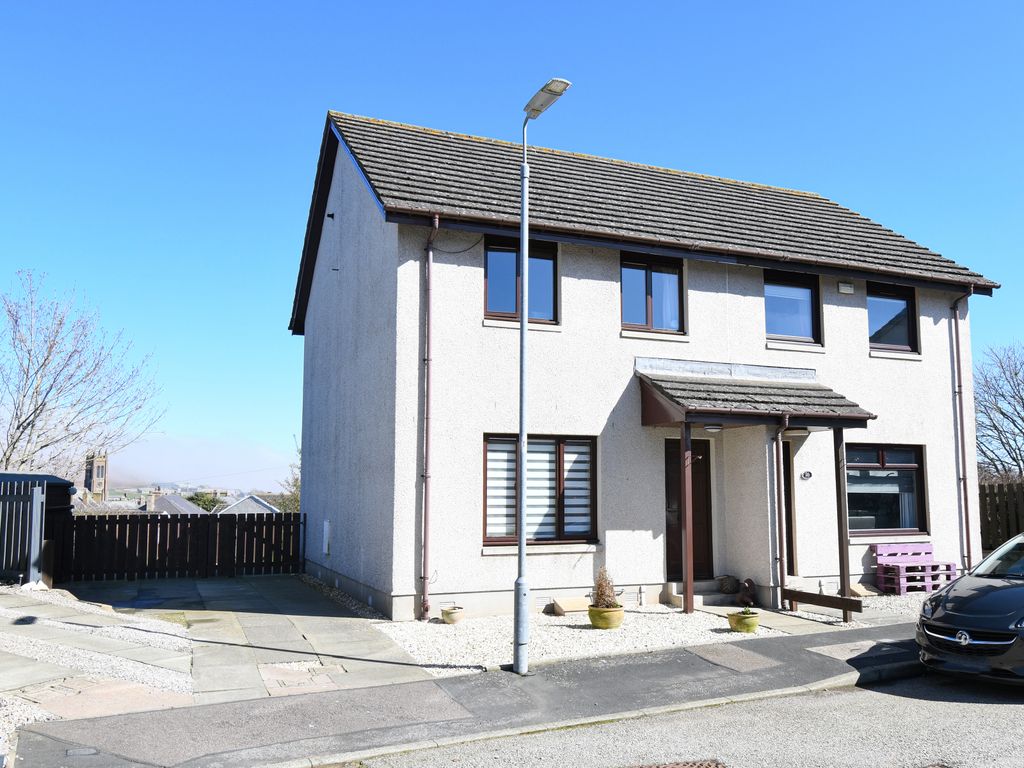 3 bed semi-detached house for sale in Queens Road, Inverbervie, Montrose DD10, £160,000