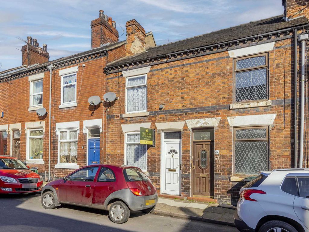 2 bed terraced house for sale in Bond Street, Stoke On Trent ST6, £60,000
