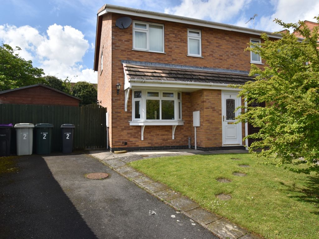 Semi-detached house for sale in Fitzjames Close, Spilsby PE23, £169,950