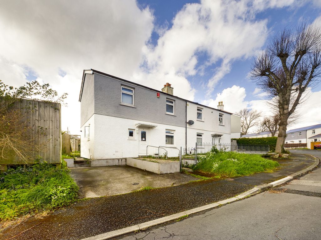 3 bed semi-detached house for sale in Goodwin Crescent, Plymouth PL2, £180,000