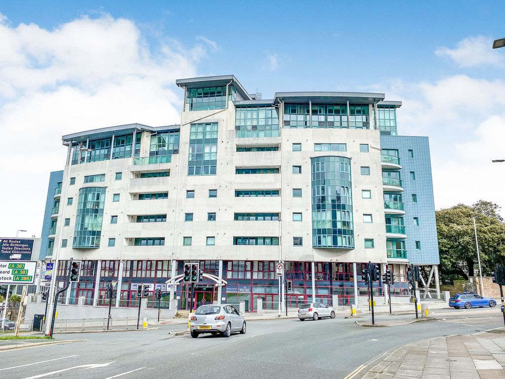 1 bed flat for sale in The Crescent, Plymouth PL1, £105,000