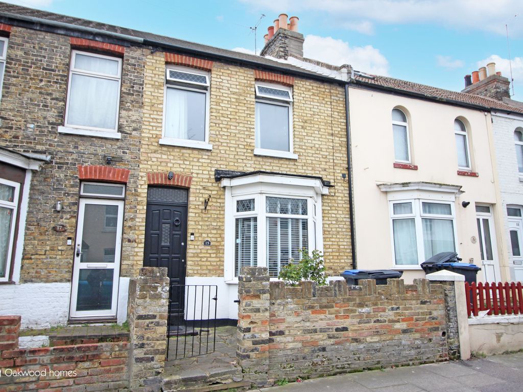 2 bed terraced house for sale in Buckingham Road, Margate CT9, £257,500