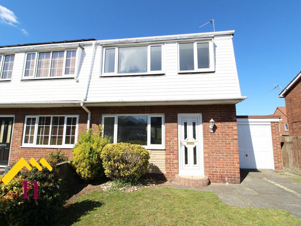 3 bed semi-detached house for sale in Farringdon Drive, Rossington, Doncaster DN11, £135,000