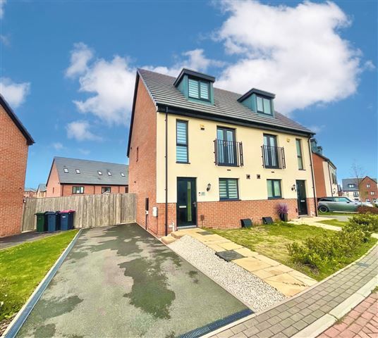 3 bed semi-detached house for sale in Eyam Way, Waverley, Rotherham S60, £270,000
