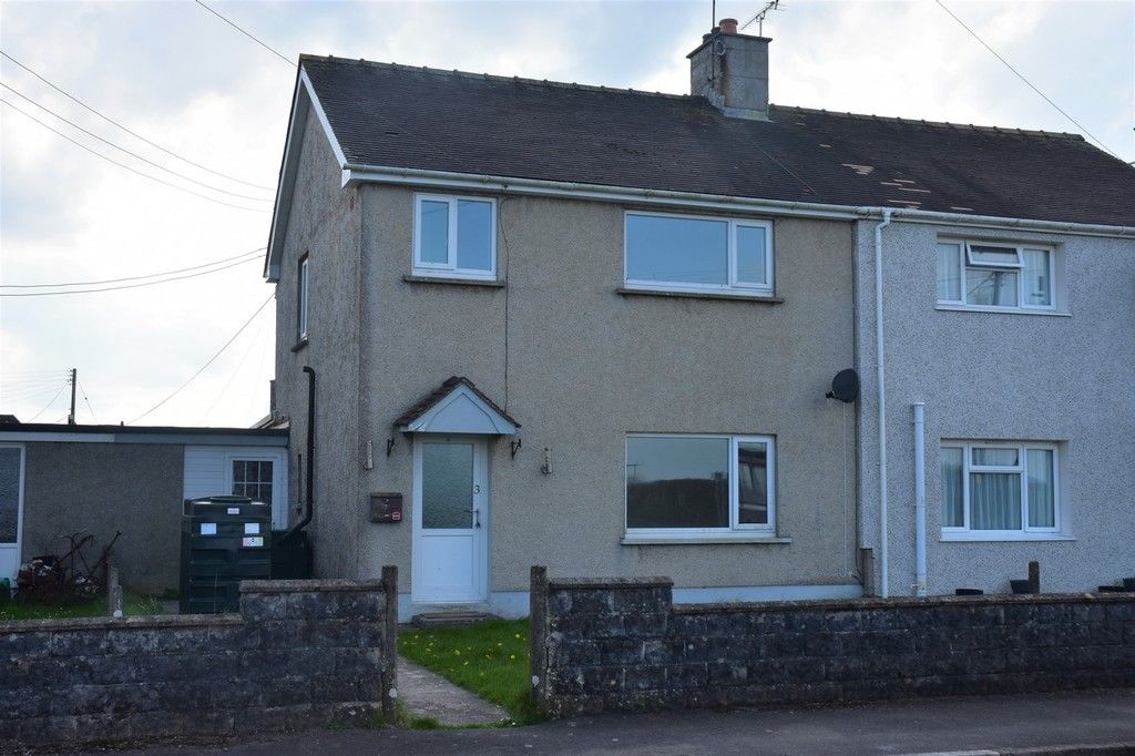 3 bed semi-detached house for sale in Trewern, Saron, Llandysul SA44, £168,000