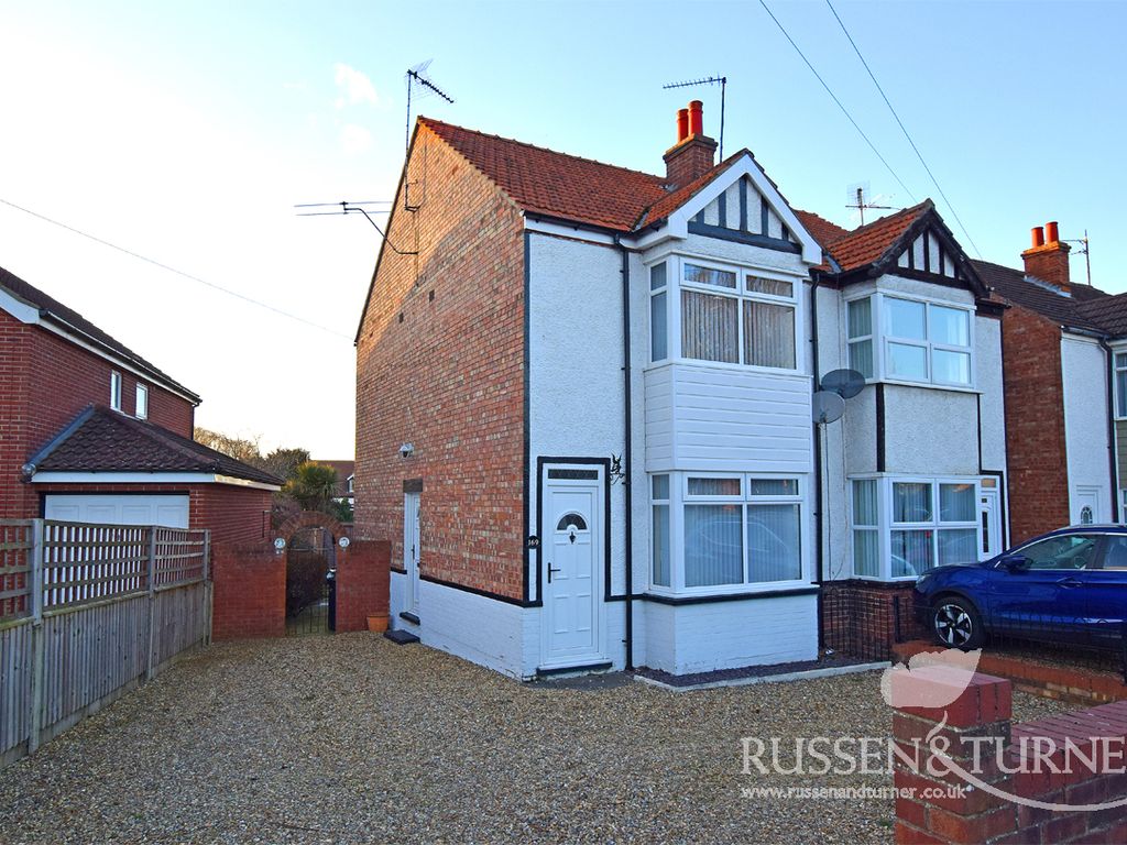 3 bed semi-detached house for sale in Wootton Road, South Wootton, King's Lynn PE30, £229,995