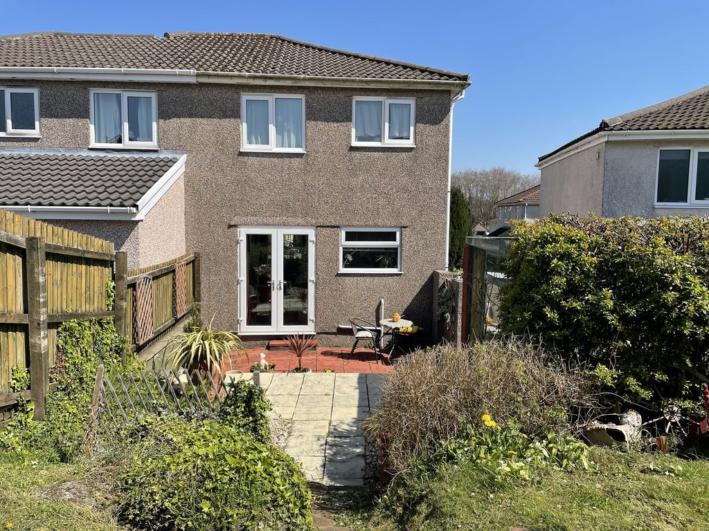2 bed semi-detached house for sale in Easterly Close, Brackla, Bridgend County. CF31, £179,950