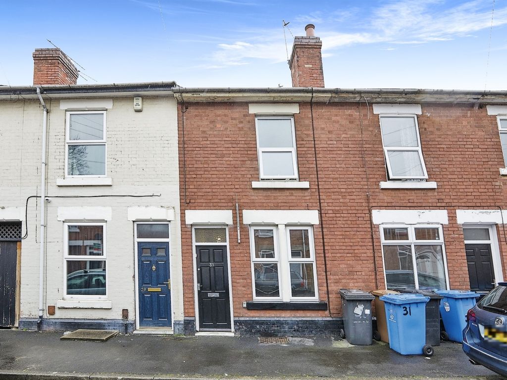 4 bed terraced house for sale in Jackson Street, Derby DE22, £190,000