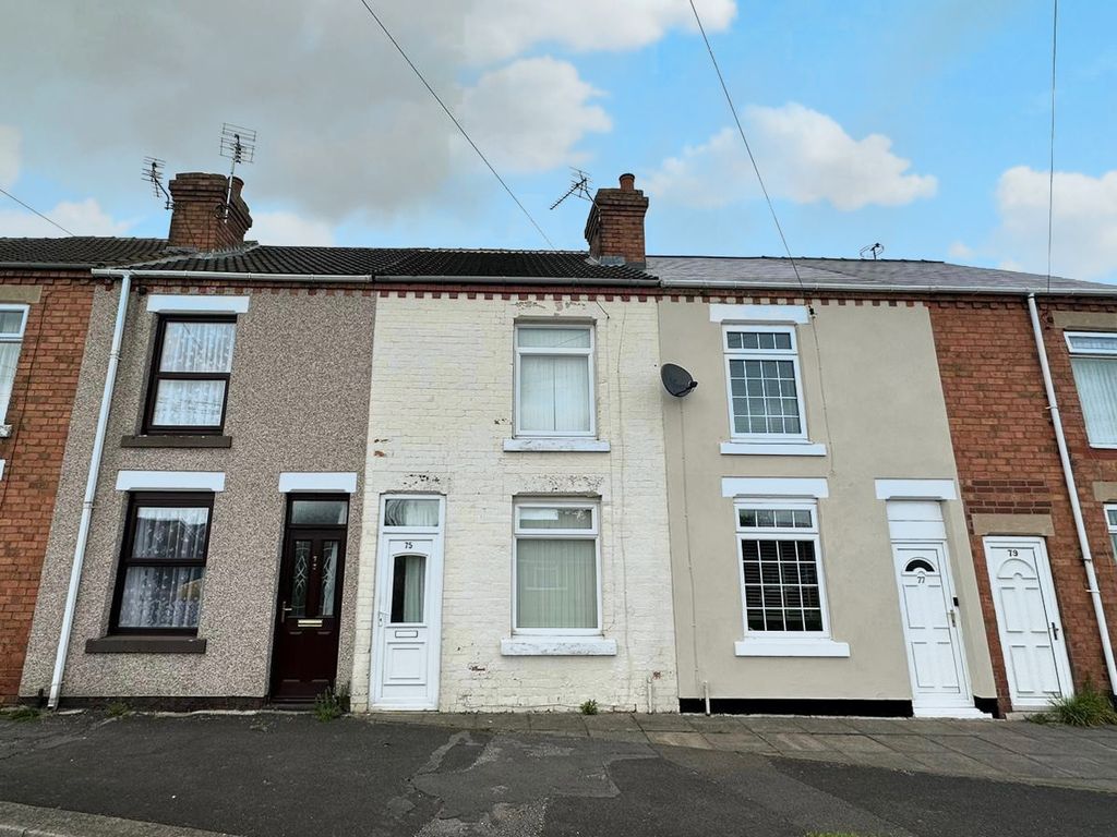 2 bed terraced house for sale in 75 King Street, Clowne, Chesterfield S43, £110,000