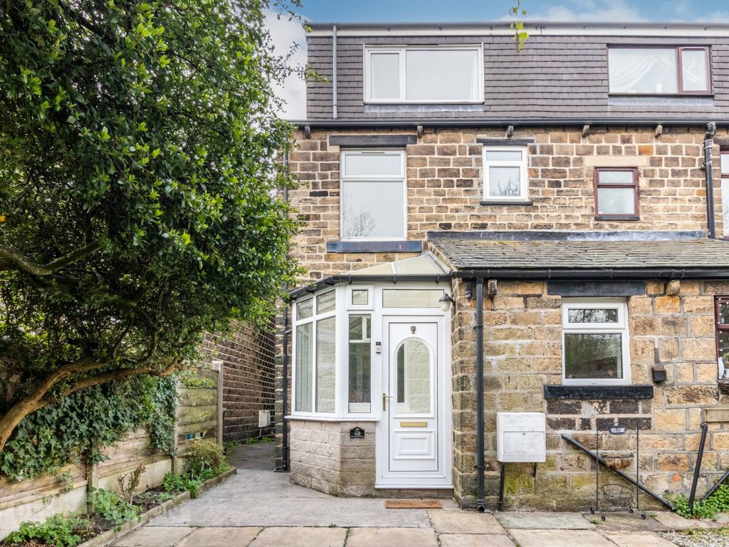 2 bed end terrace house for sale in Manchester Road, Greenfield, Saddleworth OL3, £184,950