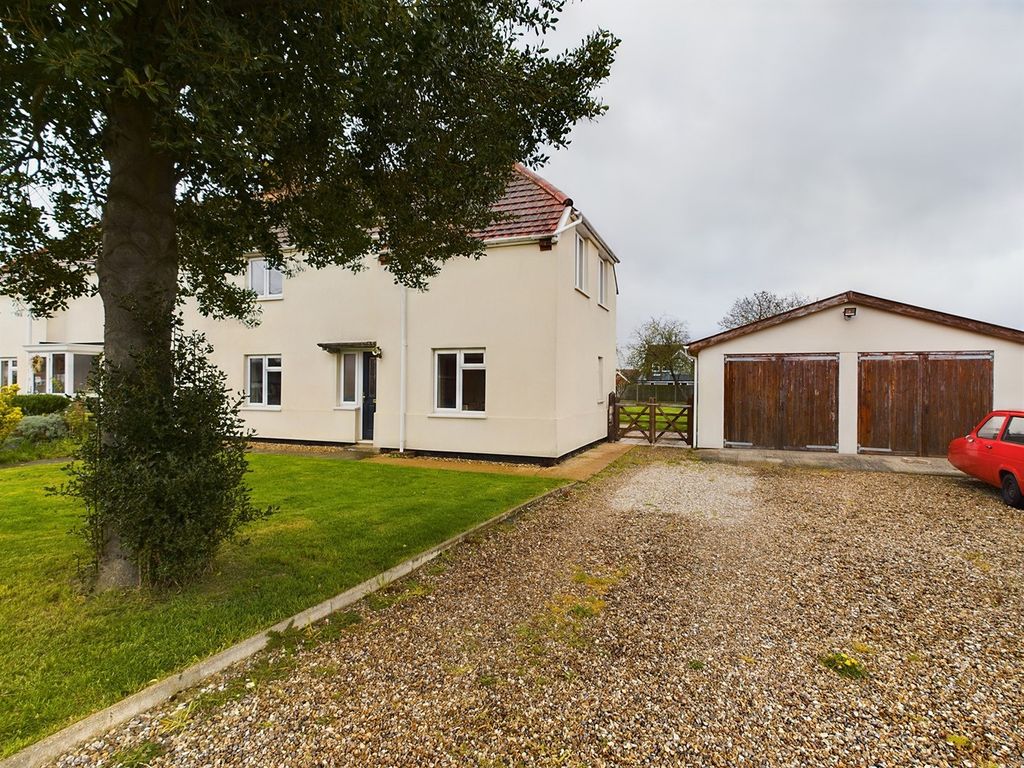 3 bed semi-detached house for sale in Hepworth Road, Barningham, Bury St Edmunds IP31, £315,000