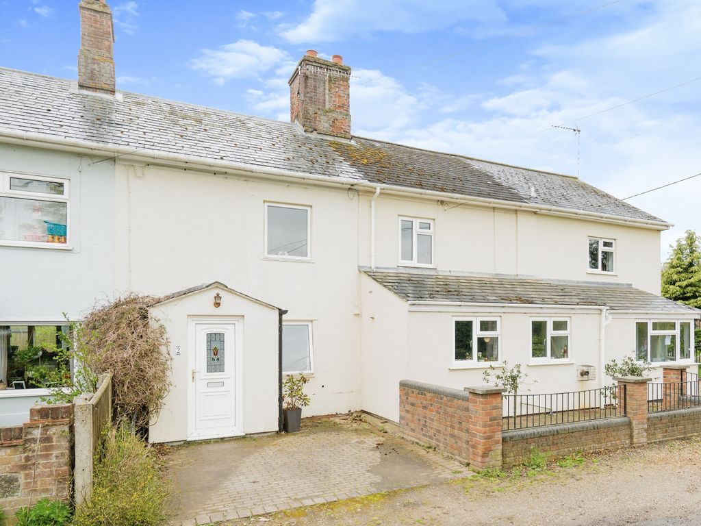 2 bed terraced house for sale in The Common, South Creake, Fakenham NR21, £225,000