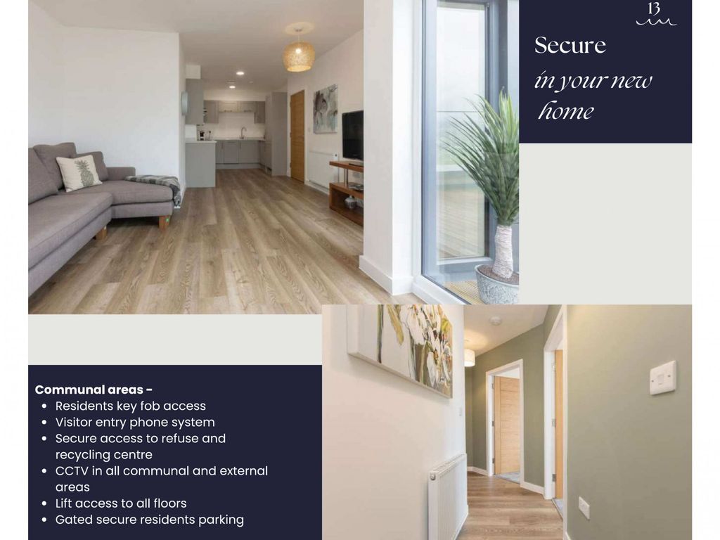 2 bed flat for sale in Garstang High Street, Garstang, Lancashire PR3, £200,000