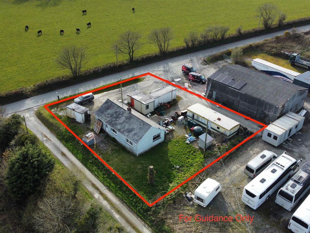 3 bed detached bungalow for sale in Plwmp, Llandysul SA44, £200,000