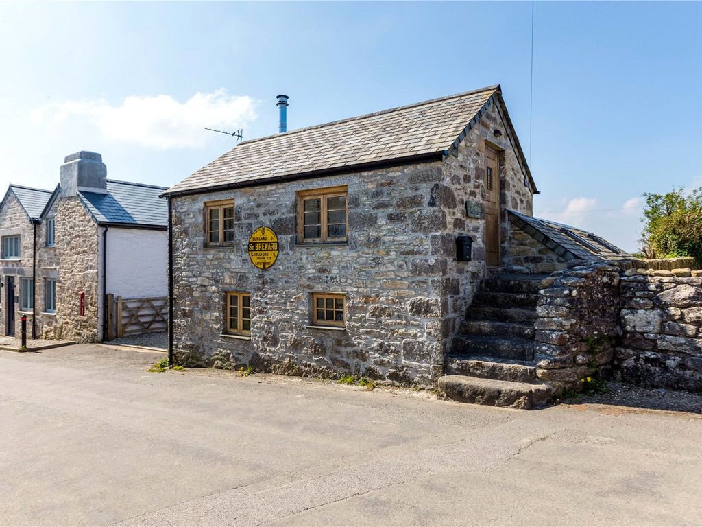 1 bed detached house for sale in Churchtown, St. Breward, Bodmin, Cornwall PL30, £300,000