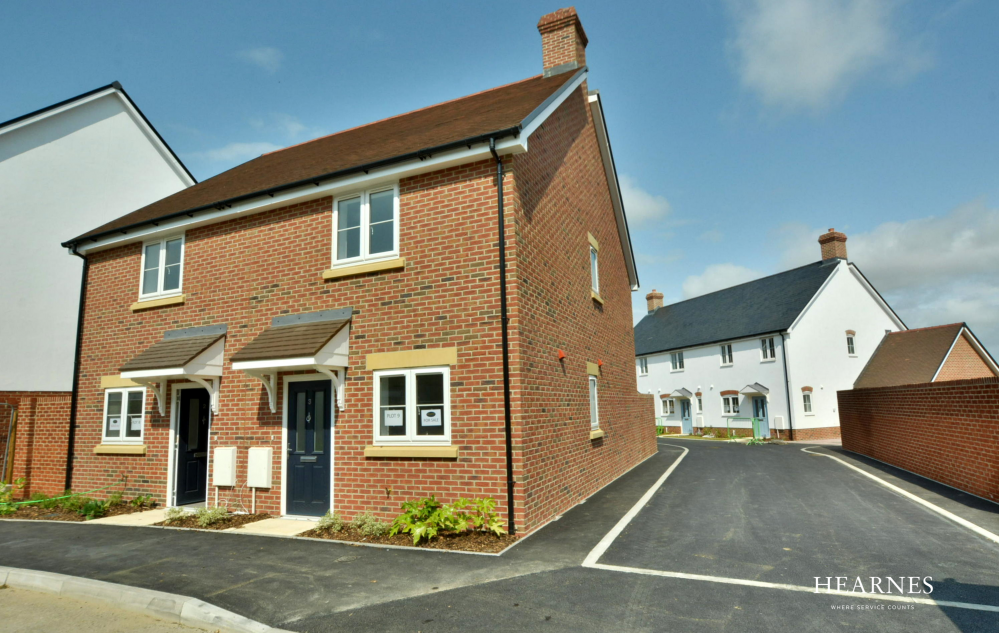 2 bed semi-detached house for sale in Violet Farm Development, Wimborne Road, Wimborne BH21, £325,000